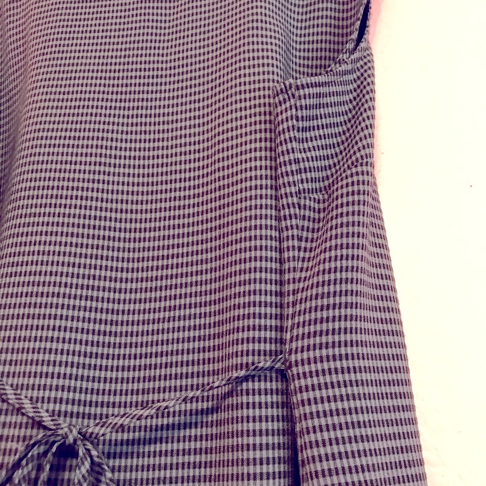 Long Sleeveless Blue/grey Dress